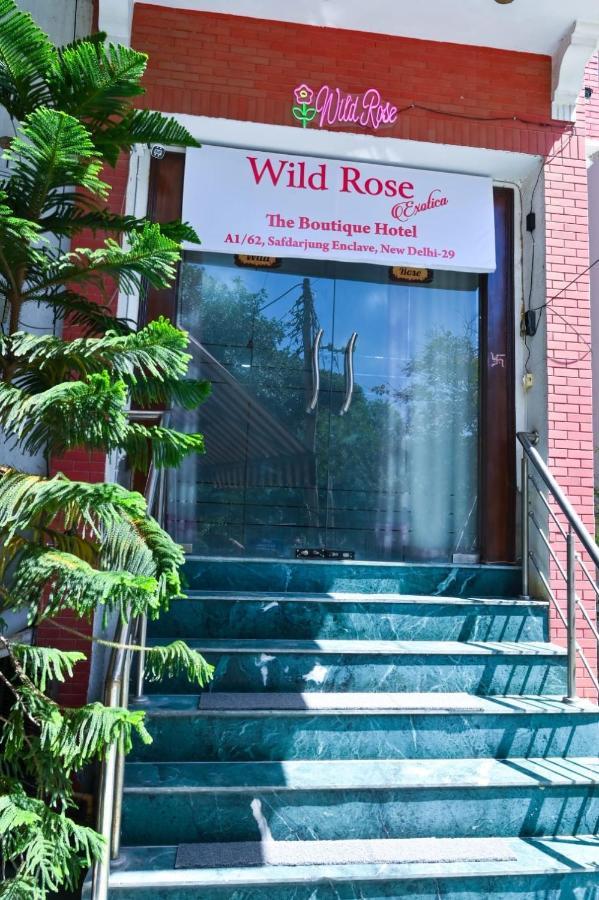 Hotel Wild Rose New Delhi Exterior foto
